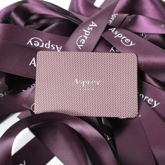 PURPLE ASPREY GIFT RIBBON - Picture 13 of 15